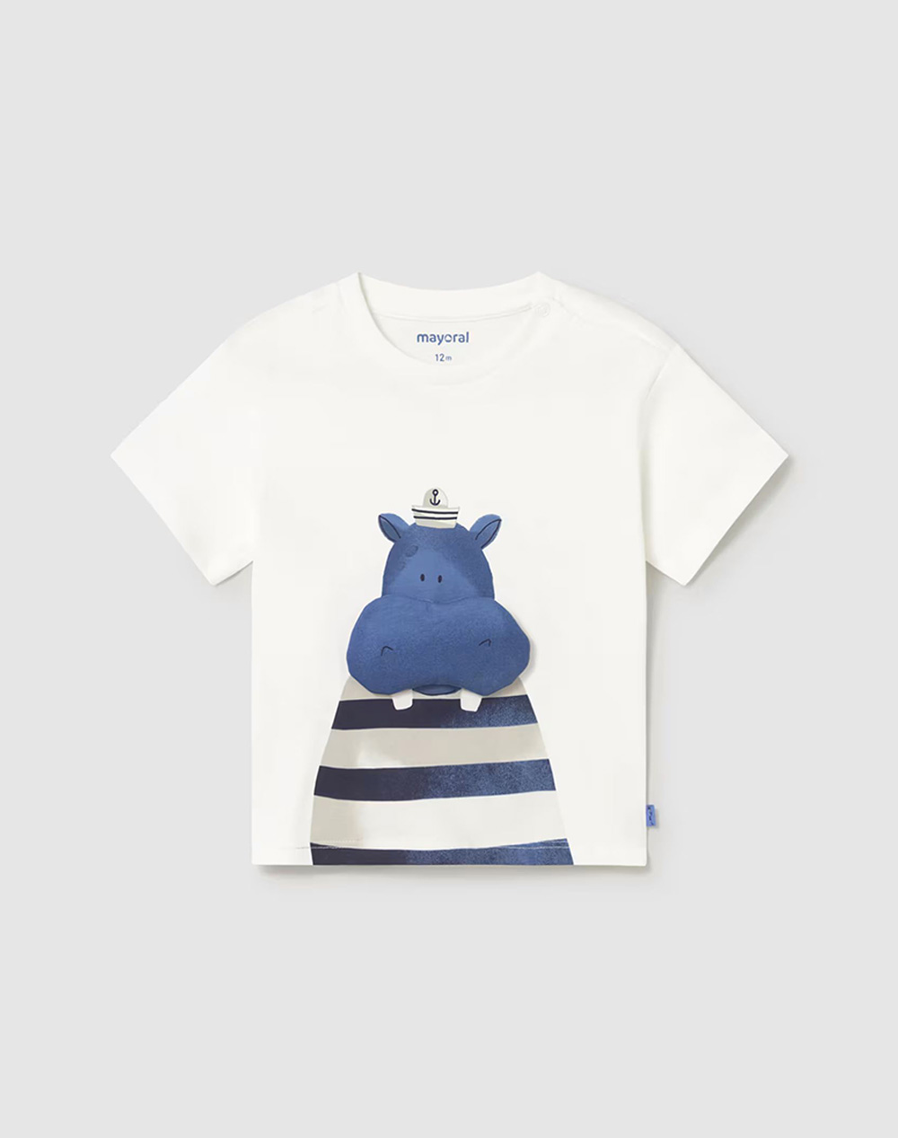 MAYORAL ΜΠΛΟΥΖΑ ΚΟΝΤΟΜΑΝΙΚΗ ΑΠΛΙΚΕ 01011-086 Cream