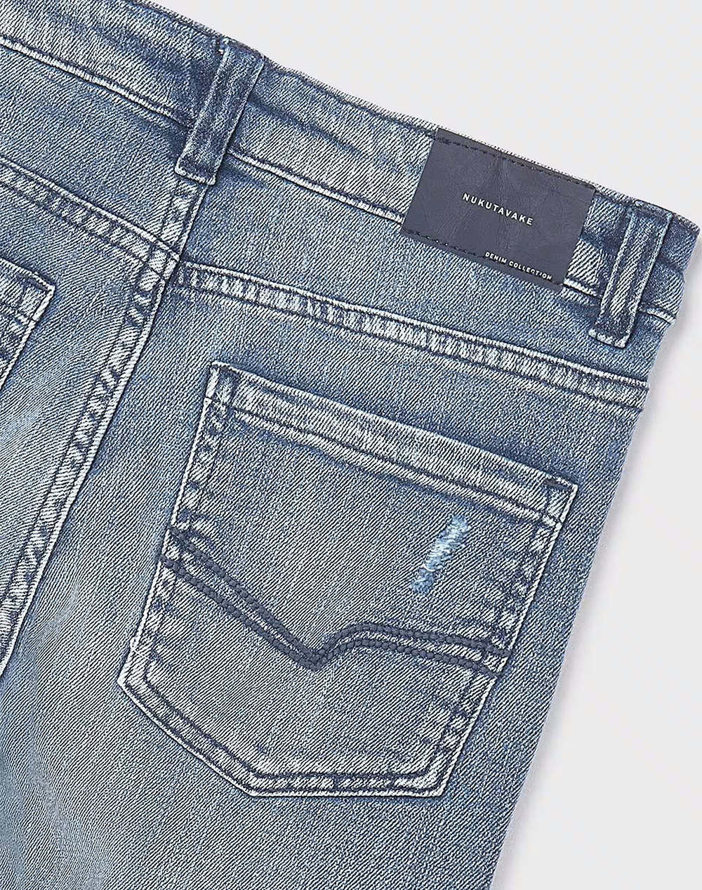 Mayoral Παντελόνι Denim Straight 06565-026 Denimblue παιδικά Αγόρι ρούχα παντελόνι Politikos Shop Πολιτικός