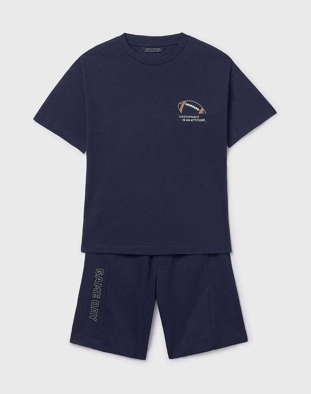 MAYORAL ΣΕΤ ΜΑΚΟ ΣΤΑΜΠΑ ΠΙΣΩ 06689-021 NavyBlue