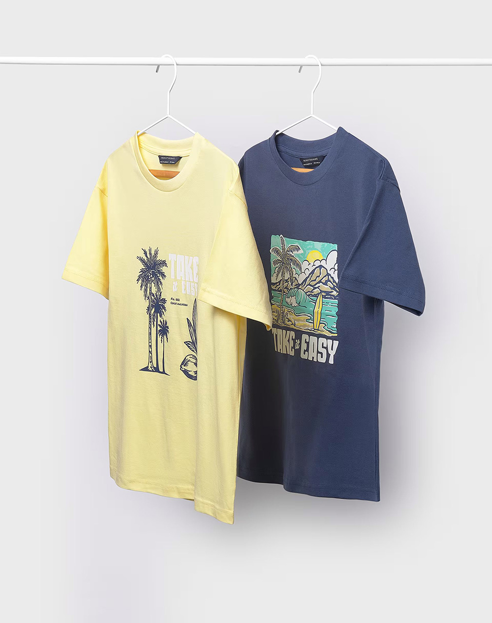 MAYJ ΣΕΤ 2 ΜΠΛΟΥΖΑΚΙΑ ΚΟΝΤΟΜΑΝΙΚΑ 06040-086 Blue