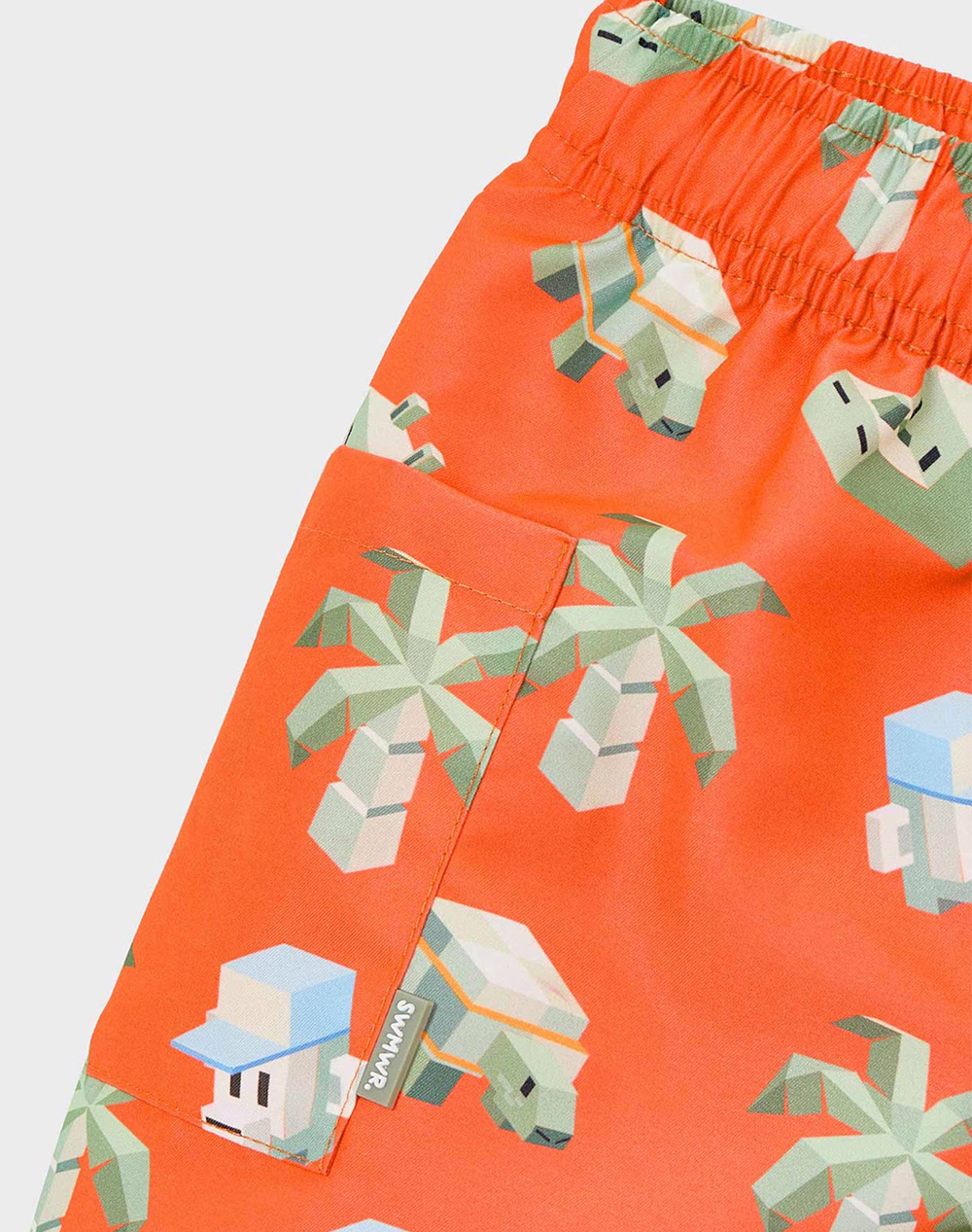 MAYORAL ΜΑΓΙΟ ΒΕΡΜΟΥΔΑ ΣΤΑΜΠΩΤΟ 03612-088 Orange φωτογραφία