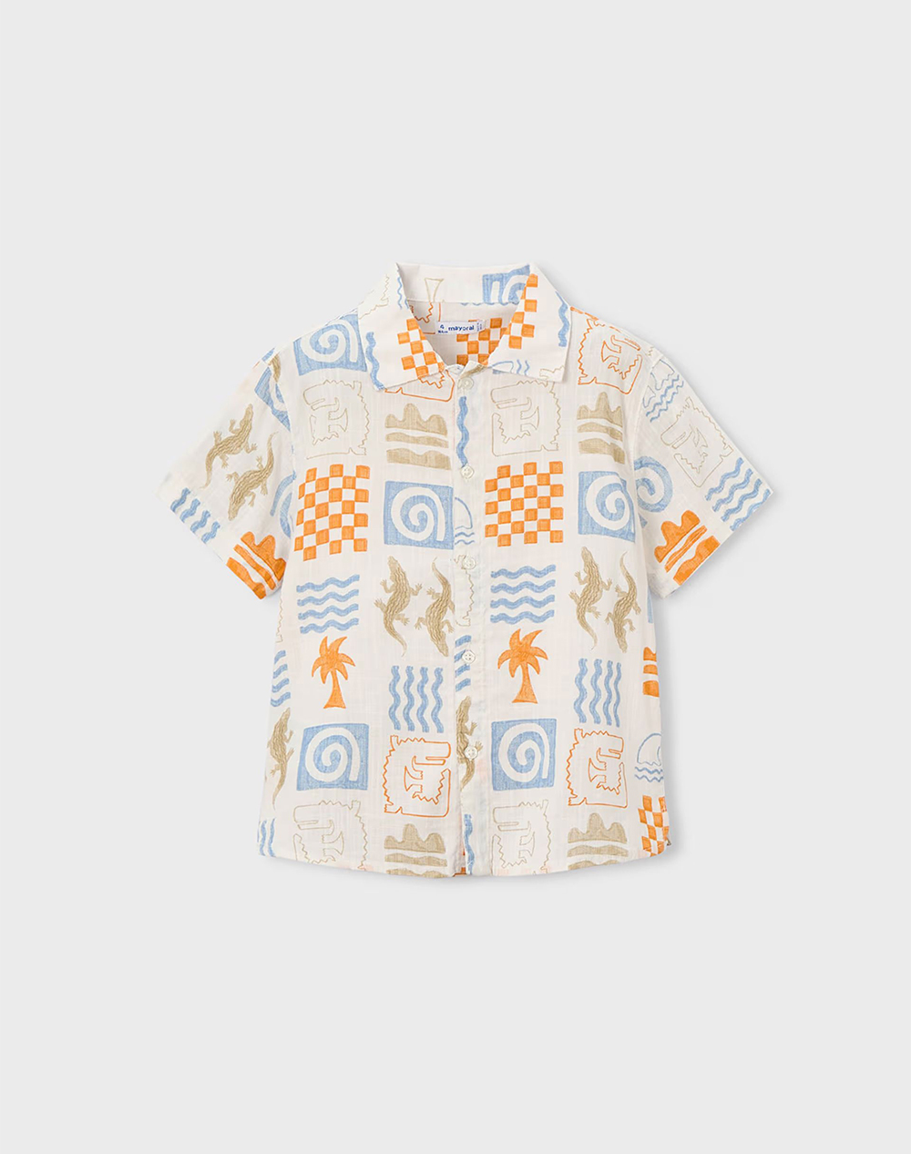 MAYORAL ΠΟΥΚΑΜΙΣΟ ΚΟΝΤΟΜΑΝ ΣΤΑΜΠΩΤΟ 03115-025 Biege