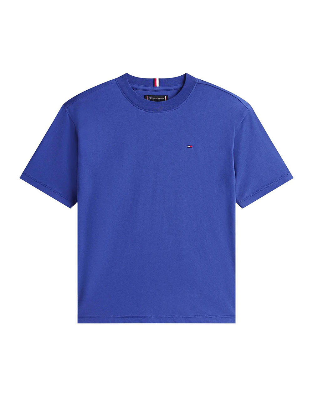 TOMMY HILFIGER ESSENTIAL ARCHIVE FIT TEE SS KB0KB09646-8Y-16Y-C8M Blue