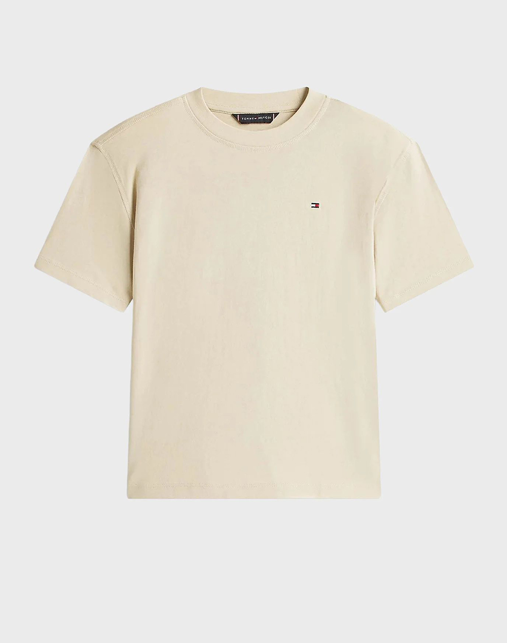 TOMMY HILFIGER WASHED FADED GRAPHIC T-SHIRT SS KB0KB10056-8Y-16Y-ABY Biege