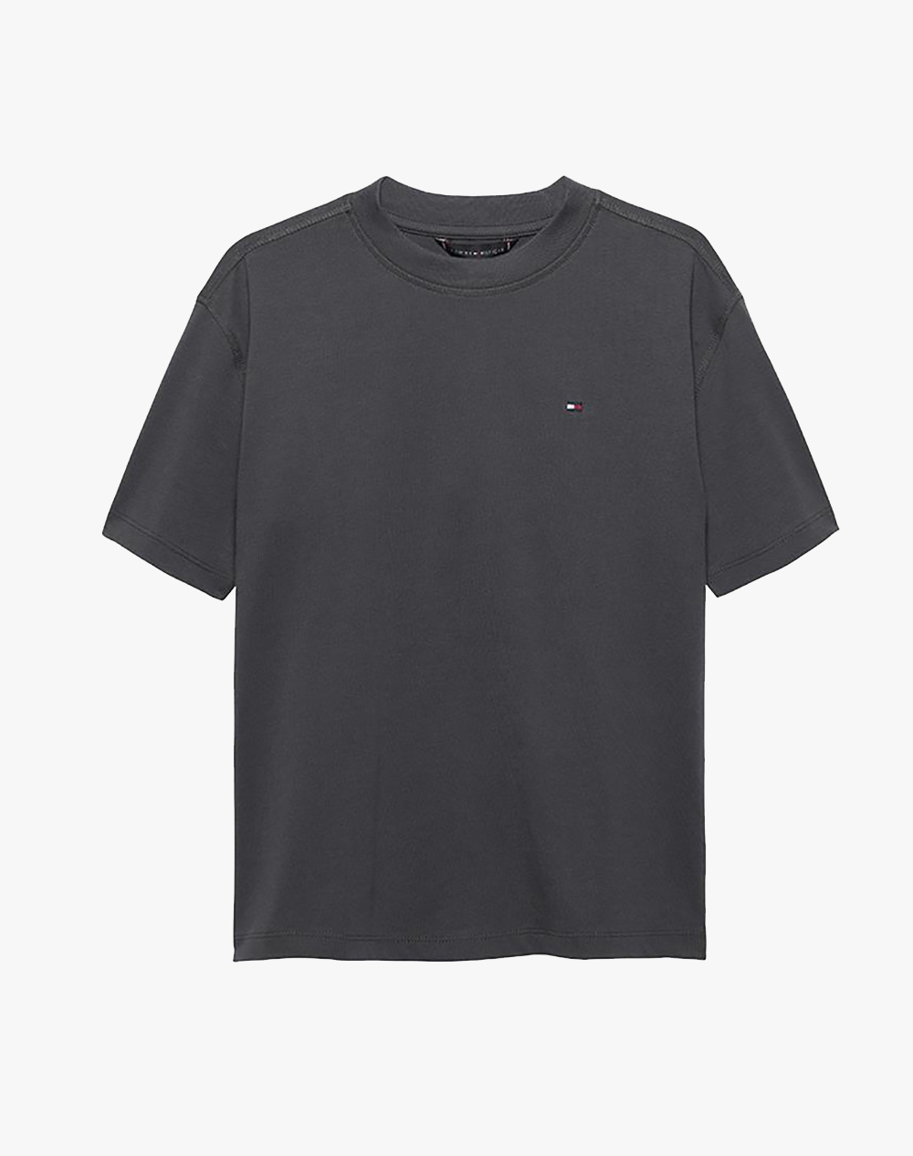 TOMMY HILFIGER WASHED FADED GRAPHIC T-SHIRT SS KB0KB10056-8Y-16Y-PT2 DarkGray
