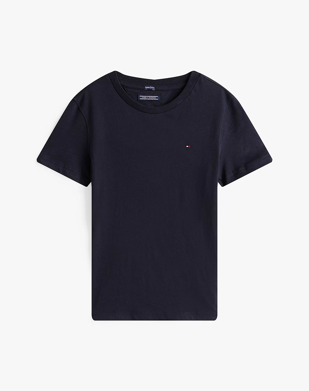 TOMMY HILFIGER BOYS BASIC CN KNIT S/S KB0KB04140-8Y-16Y-420 DarkBlue