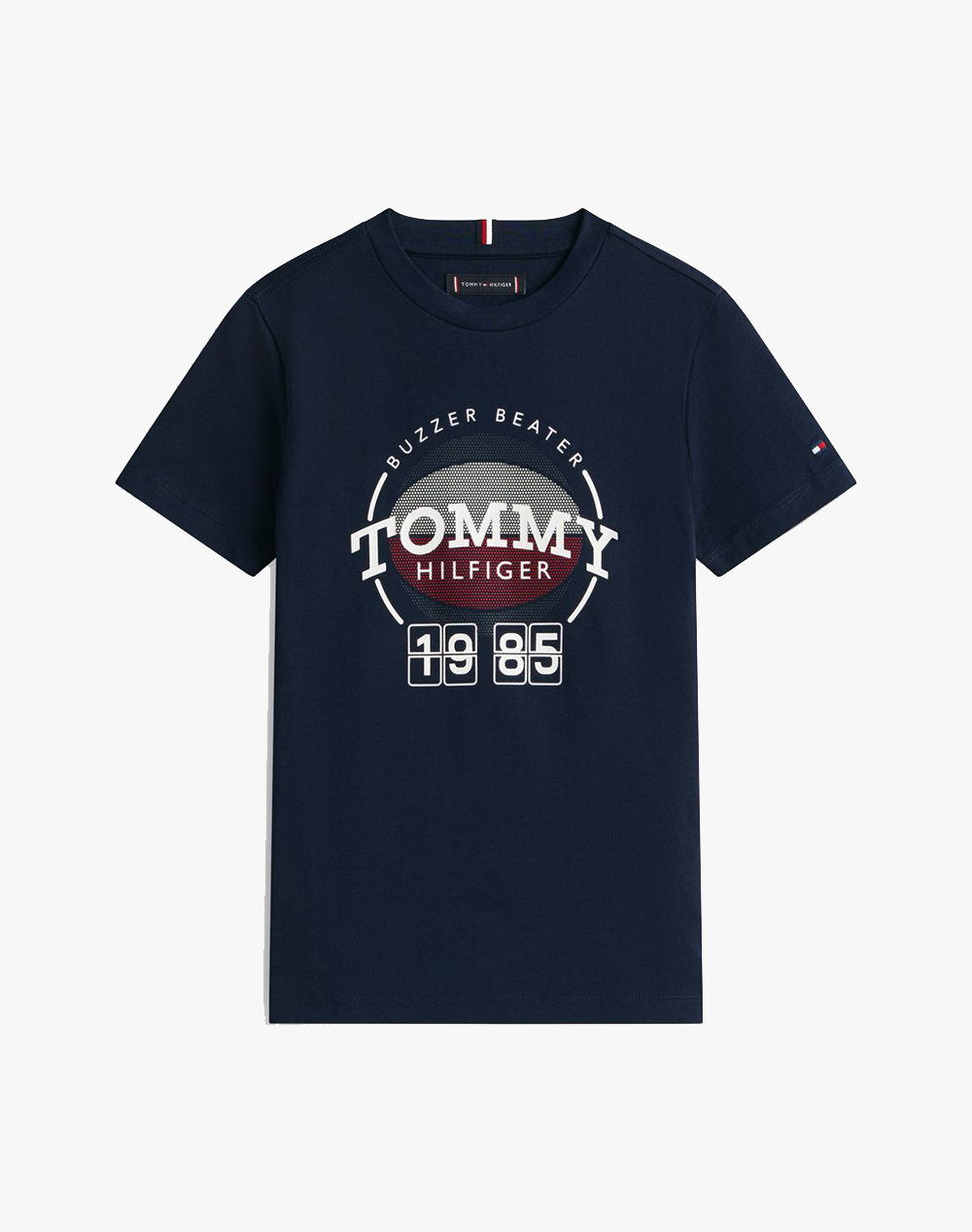 TOMMY HILFIGER BASKETBALL GRAPHIC T-SHIRT KB0KB10277-8Y-16Y-C1G DarkBlue