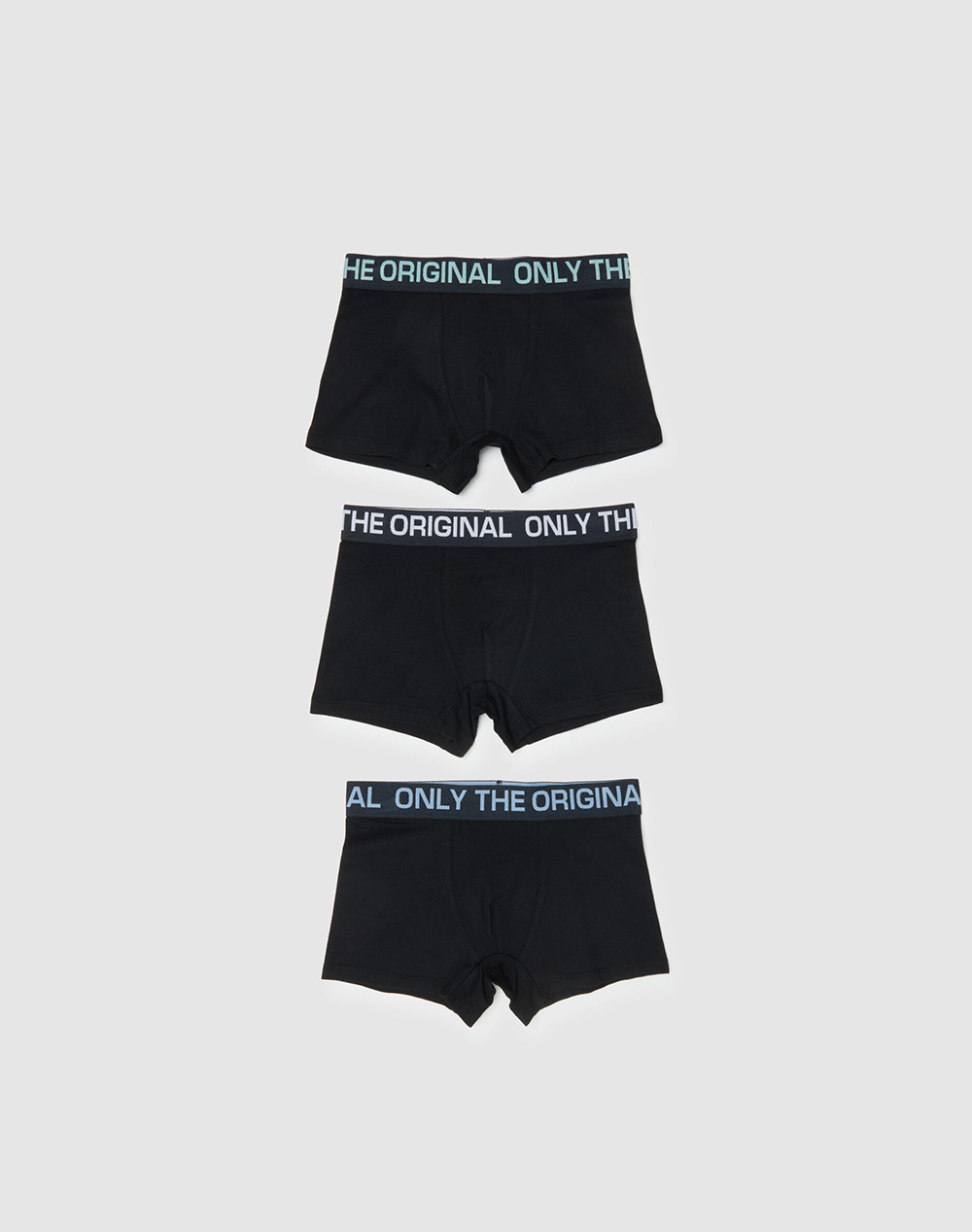 OVS PK 3 BOXER 10/15 2578559-CAVIAR Black