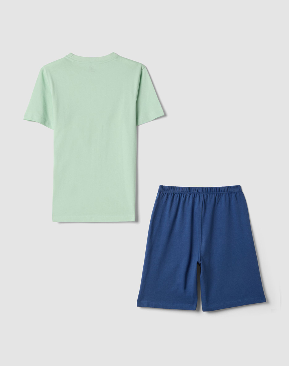 OVS SP PJA SHORT 10-15 2619161-GREEN/BLUE MintGreen φωτογραφία