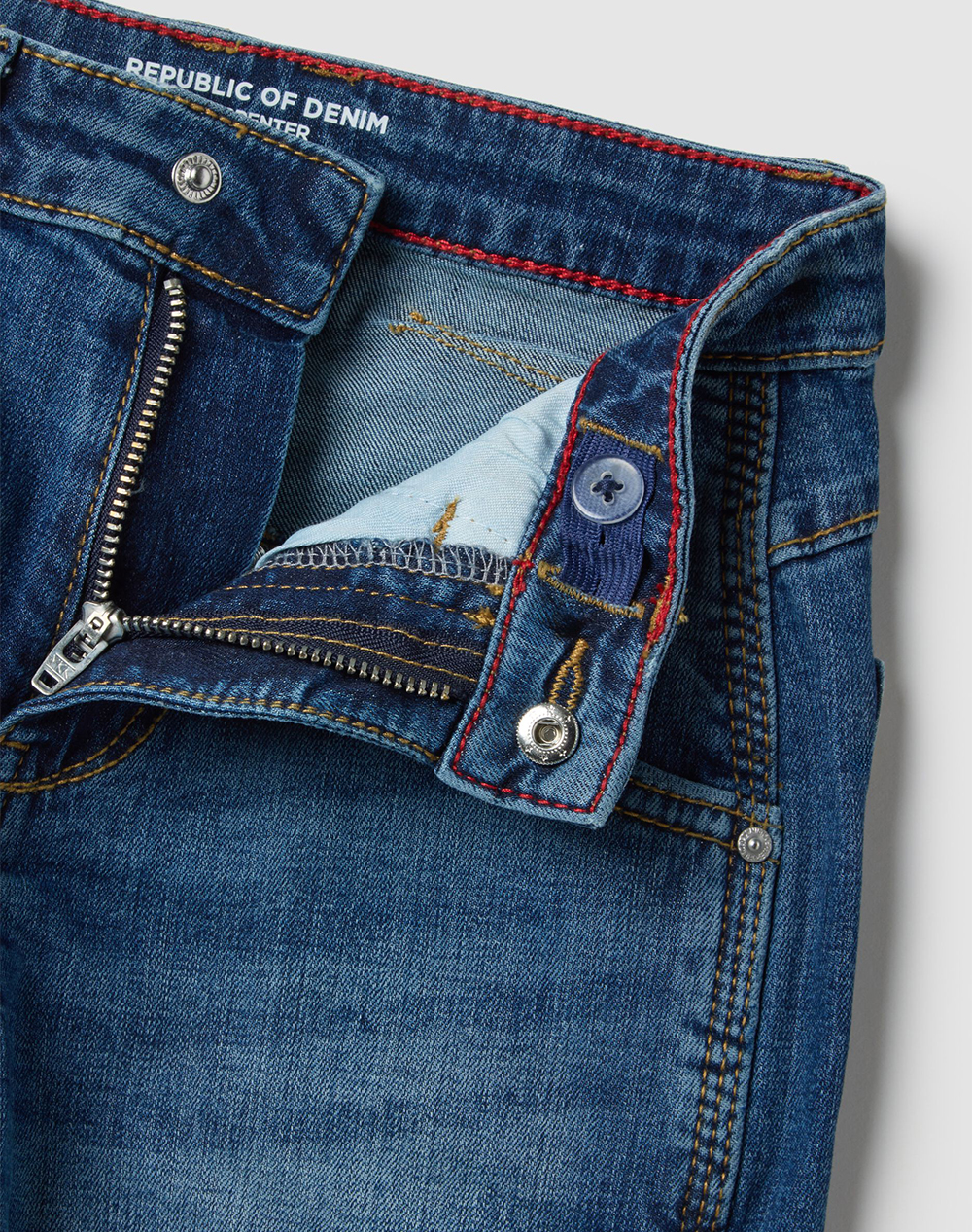 Ovs Carpenter Denim 2519586-Dark Blue Denimdarkblue παιδικά Αγόρι ρούχα παντελόνι Politikos Shop Πολιτικός