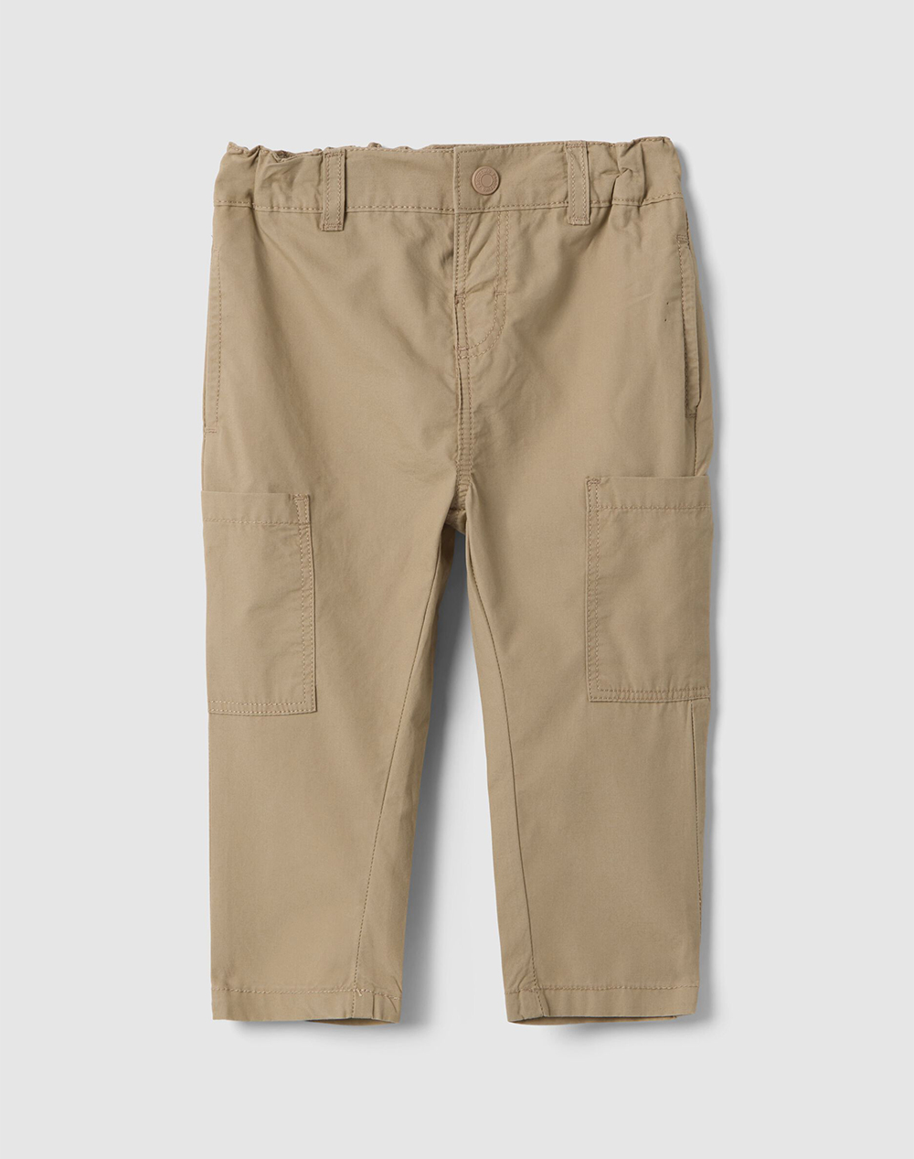 OVS POPELINE TROUSER 2566103-BEIGE Biege
