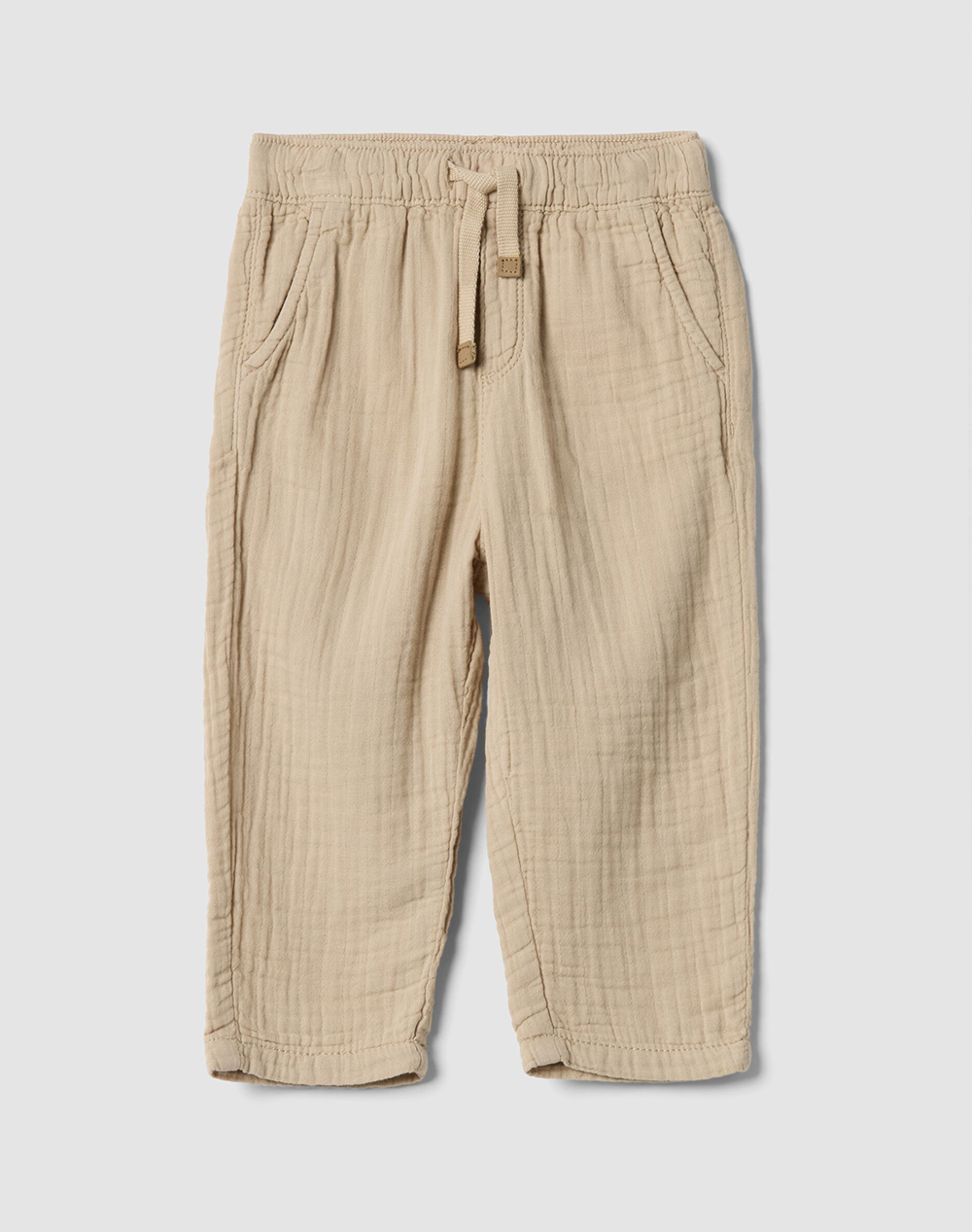 OVS GAUZE TROUSERS 2574584-BEIGE Biege