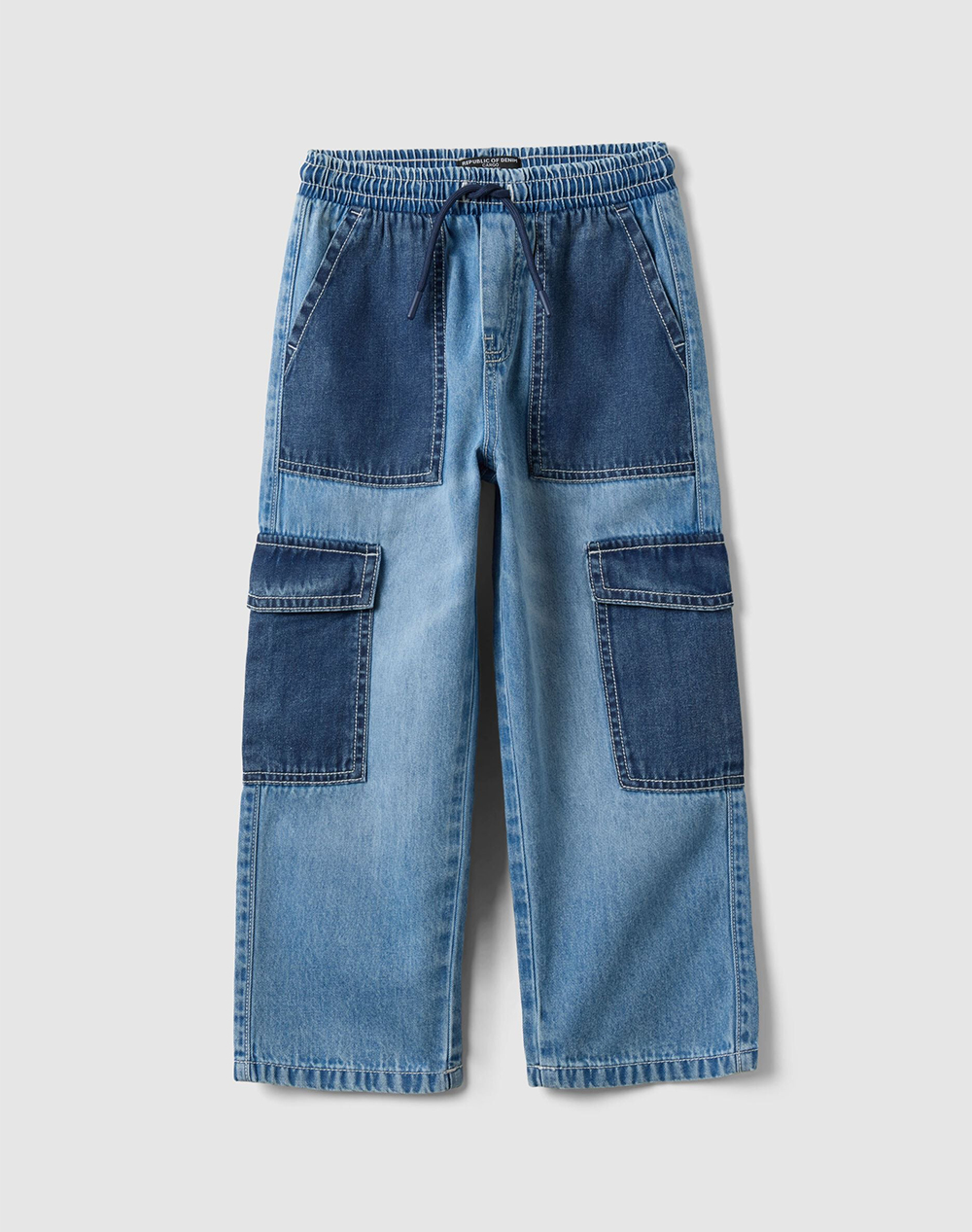 OVS JOGGER CARGO 2561654-LIGHT BLUE DenimBlue