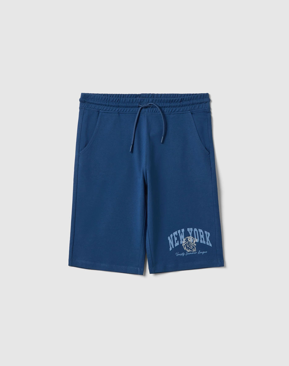 OVS SHORT FT MOD B PRINT 2613477-ENSIGN BLUE Blue