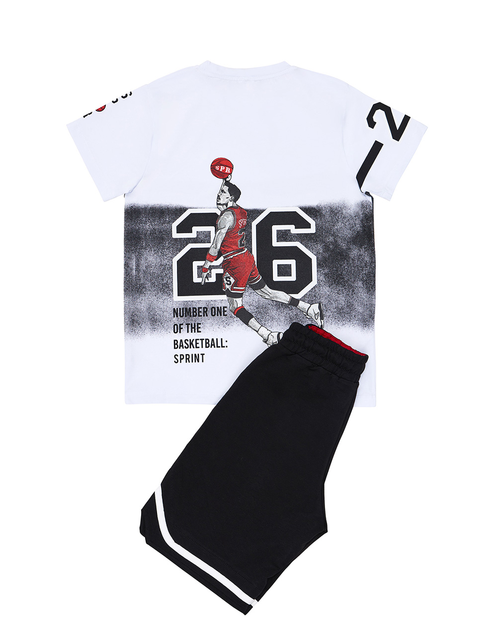 SPRINT SET JUNIOR BOY 261-3019-100 White φωτογραφία