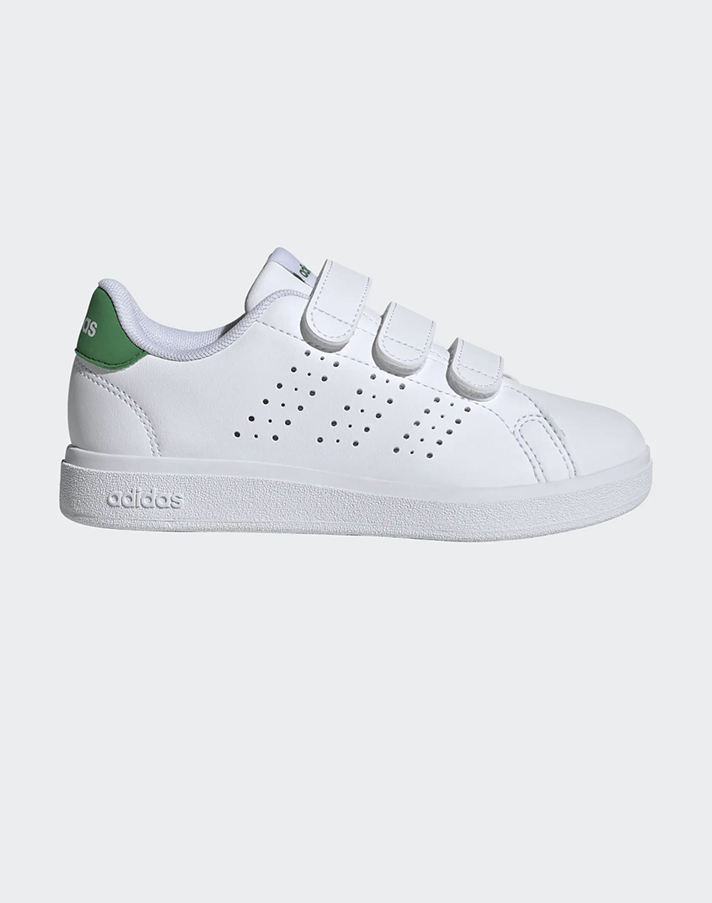 ADIDAS ADVANTAGE BASE 2.0 FTWWHT/FTWWHT/GREEN IE9019-WHITE White