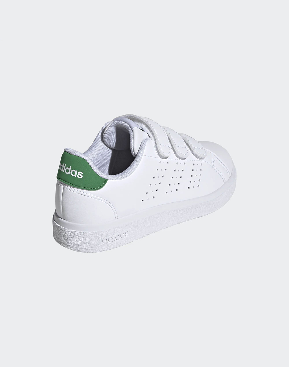 Adidas Advantage Base 2 0 Ftwwht Green Ie9019-White White παιδικά Κορίτσι παπούτσια Sneakers Politikos Shop Πολιτικός