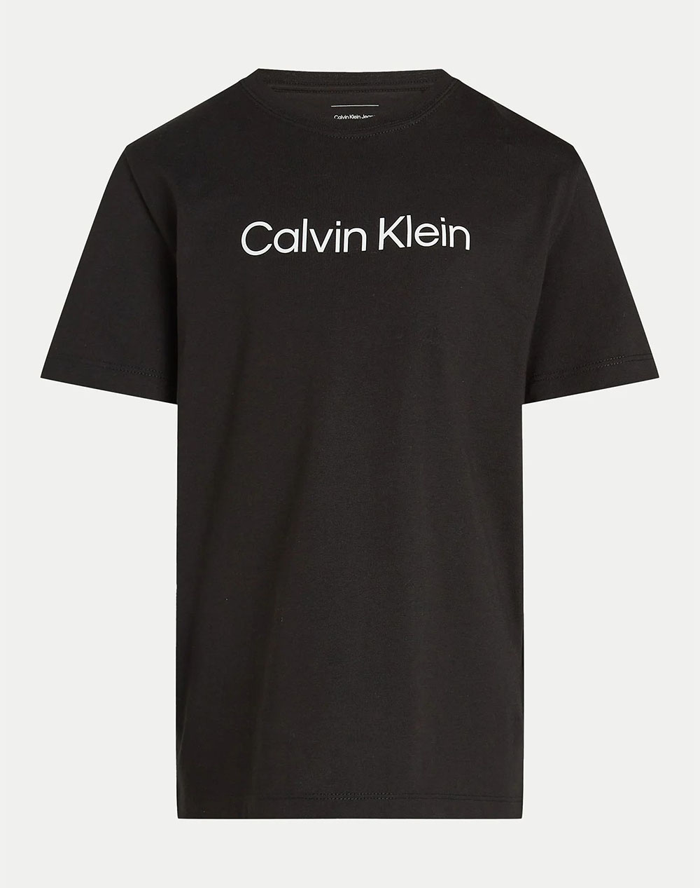 CALVIN KLEIN JEANS INST. LOGO SS T-SHIRT IU0IU00682-8Y-16Y-BEH Black