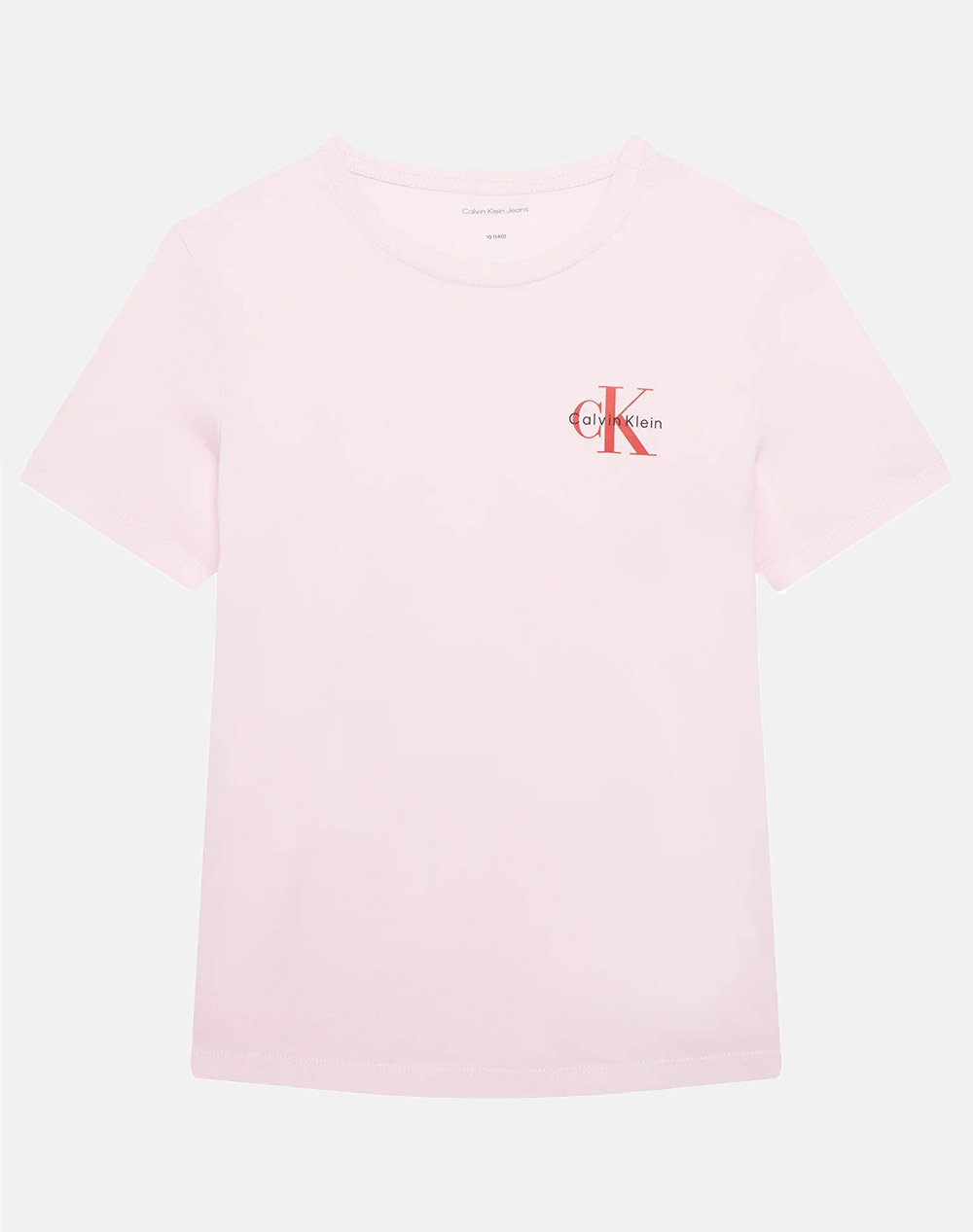 CALVIN KLEIN JEANS CHEST MONOLOGO SS T-SHIRT IU0IU00719-8Y-16Y-TN9 LightPink