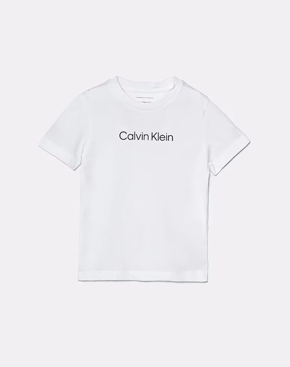 CALVIN KLEIN JEANS INST. LOGO SS T-SHIRT IU0IU00682-2Y-7Y-YAF White