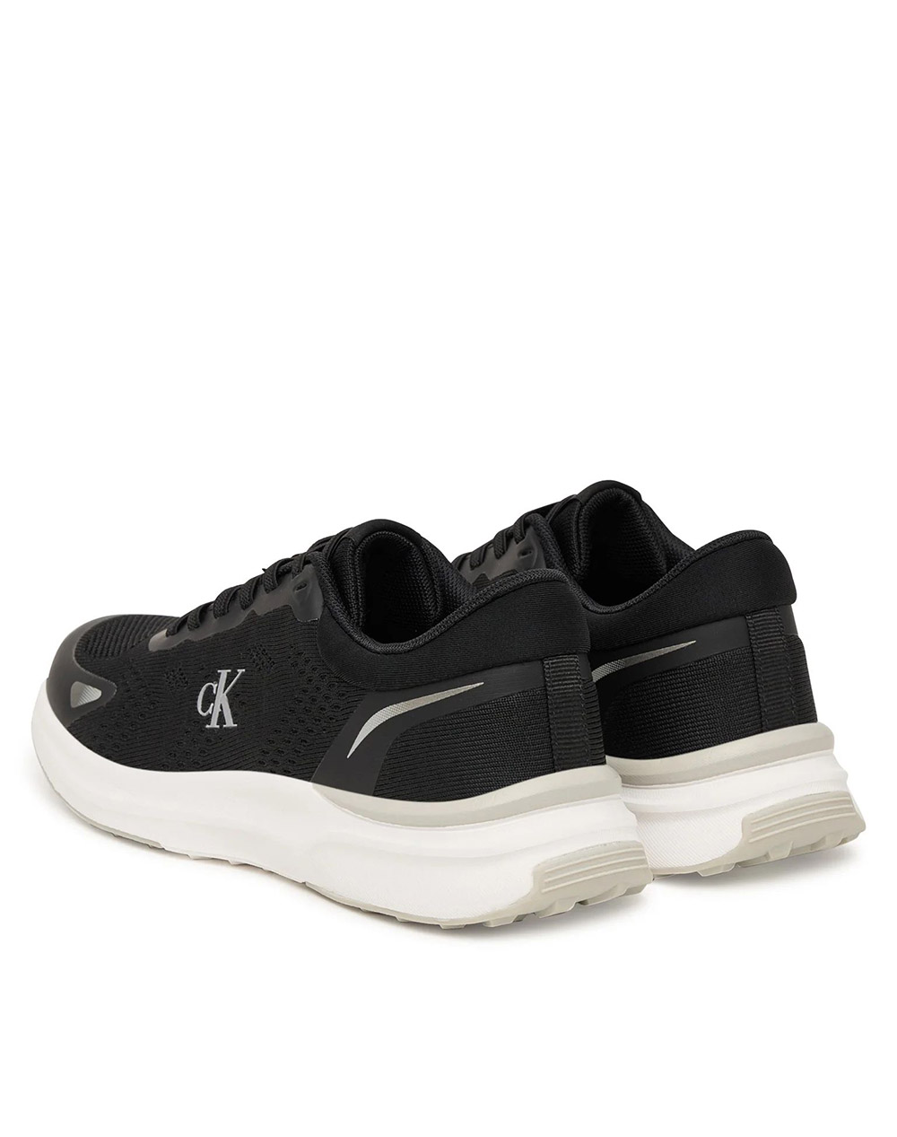 CALVIN KLEIN LOW CUT LACE-UP SNEAKER V3X9-83311-1903-35-40-999 Black φωτογραφία