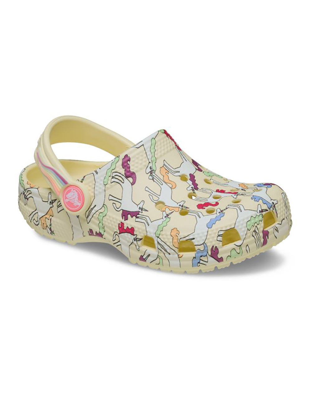 CROCS Classic Unicorn Graphic Clog T 212515-7CJ LightYellow φωτογραφία