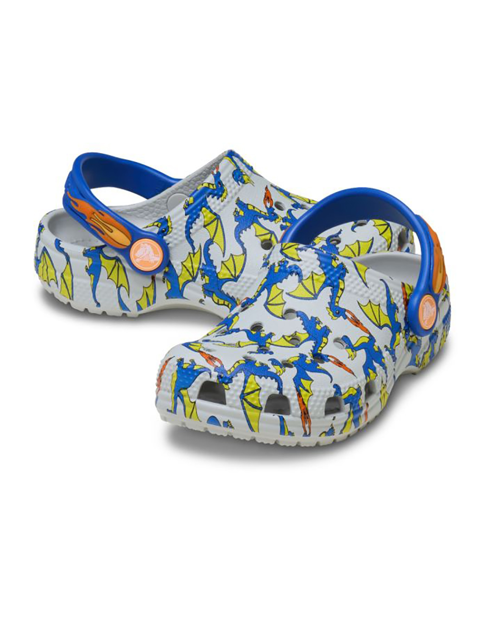 CROCS Classic Dragon Graphic Clog T 212514-1FT Mixed φωτογραφία