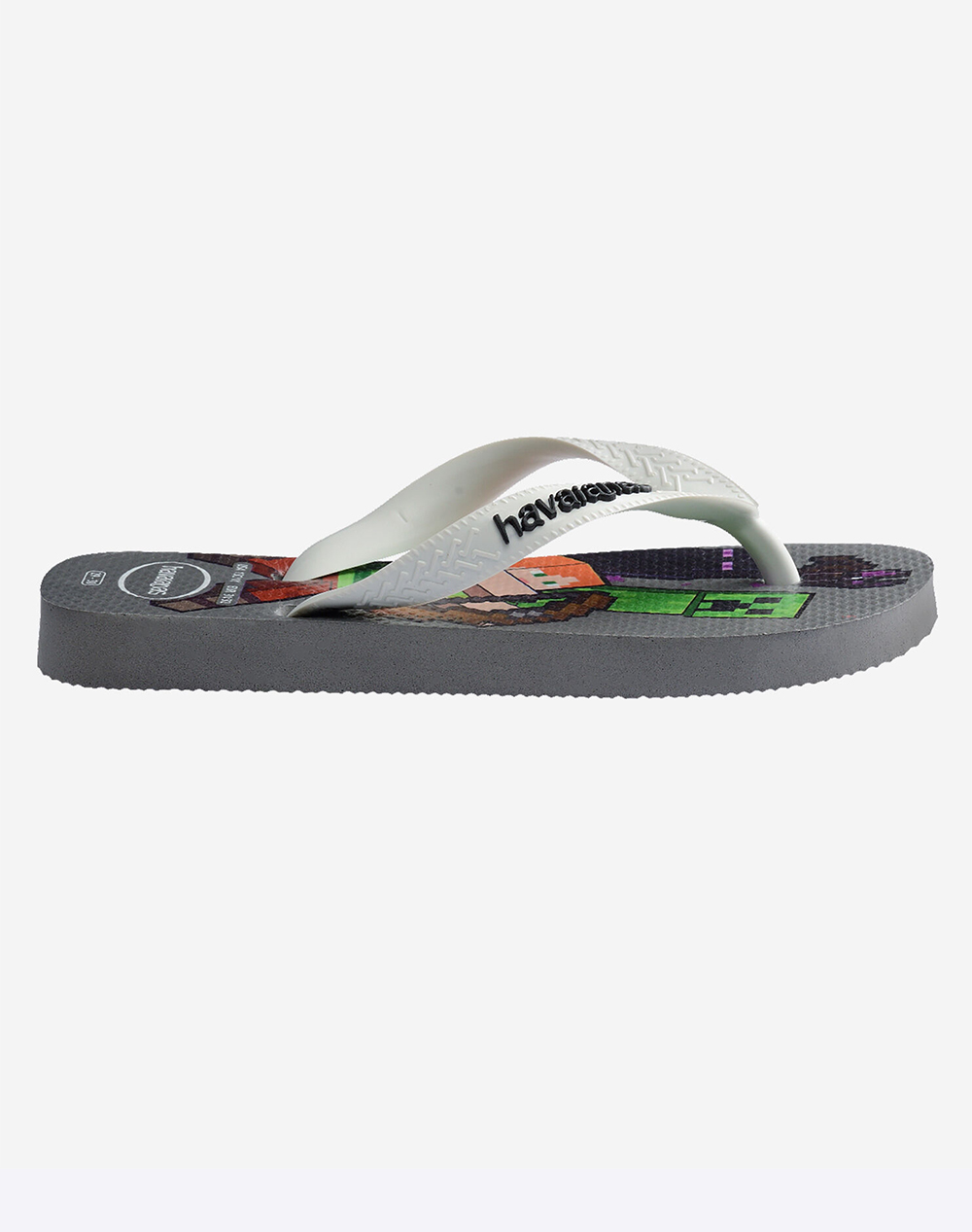 HAVAIANAS HAV. KIDS MINECRAFT 4145125-01077 Gray
