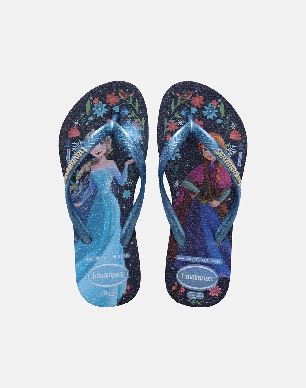 Havaianas Hav Kids Slim Princess 4123328-02704 Blue παιδικά Κορίτσι παπούτσια Σαγιοναρες Politikos Shop Πολιτικός