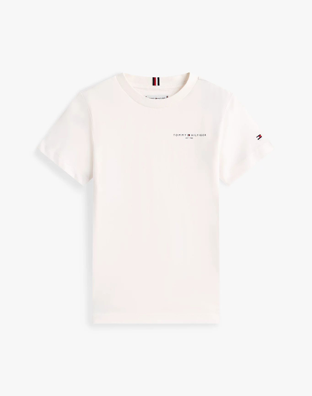 TOMMY HILFIGER MINI CORP T-SHIRT KS0KS00661-8Y-16Y-YBH OffWhite