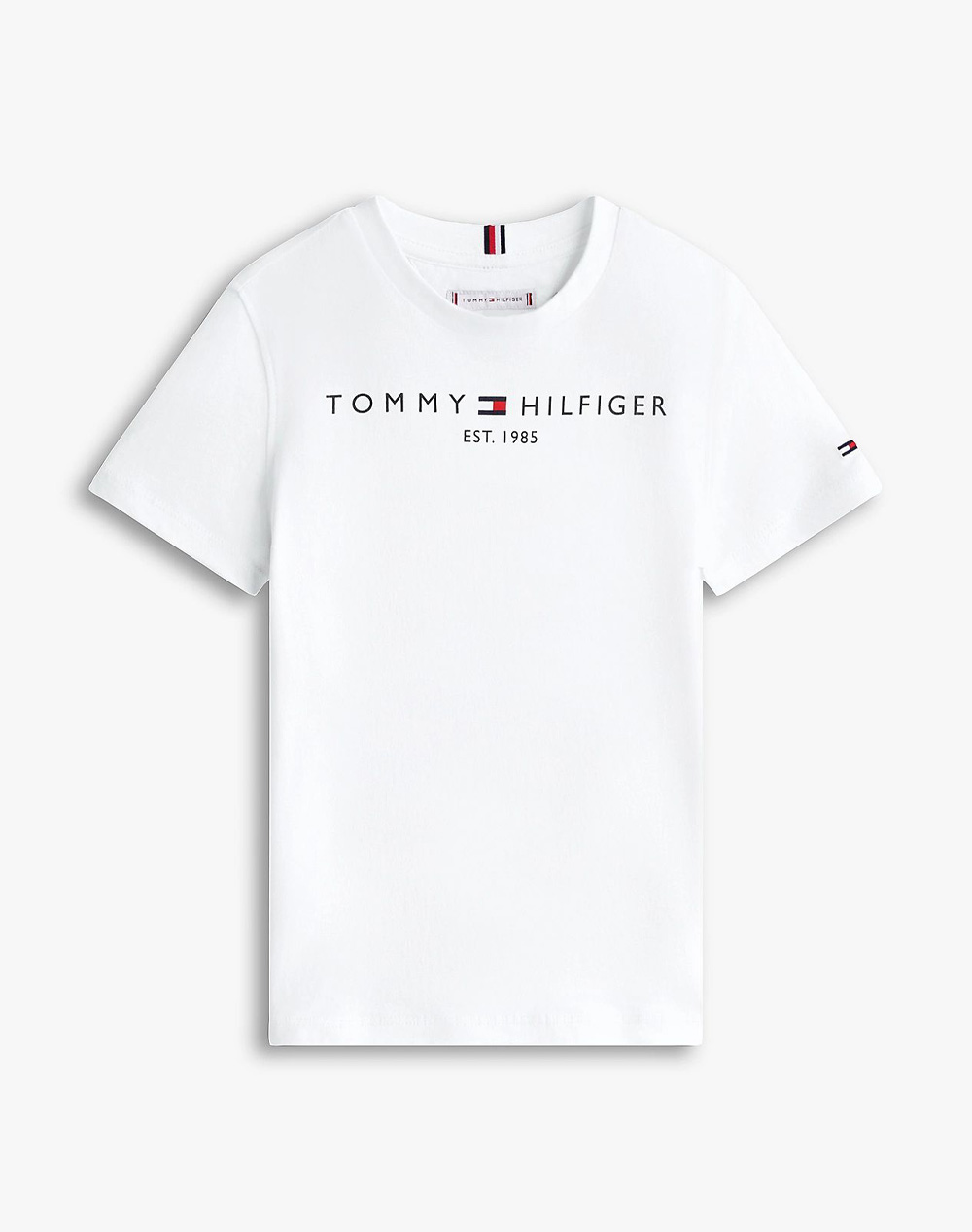 TOMMY HILFIGER ESSENTIAL TEE S/S KS0KS00210-8Y-16Y-YBR White