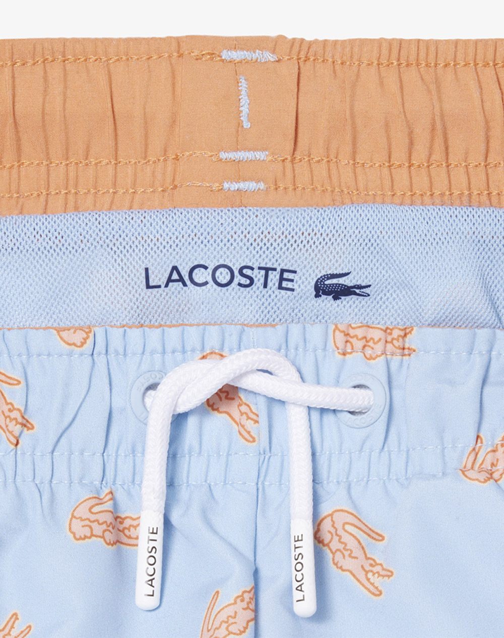 Lacoste Μαγιώ Swimwear 3Mj6925-Hba Lightblue παιδικά Αγόρι εσώρουχα μαγιό Politikos Shop Πολιτικός