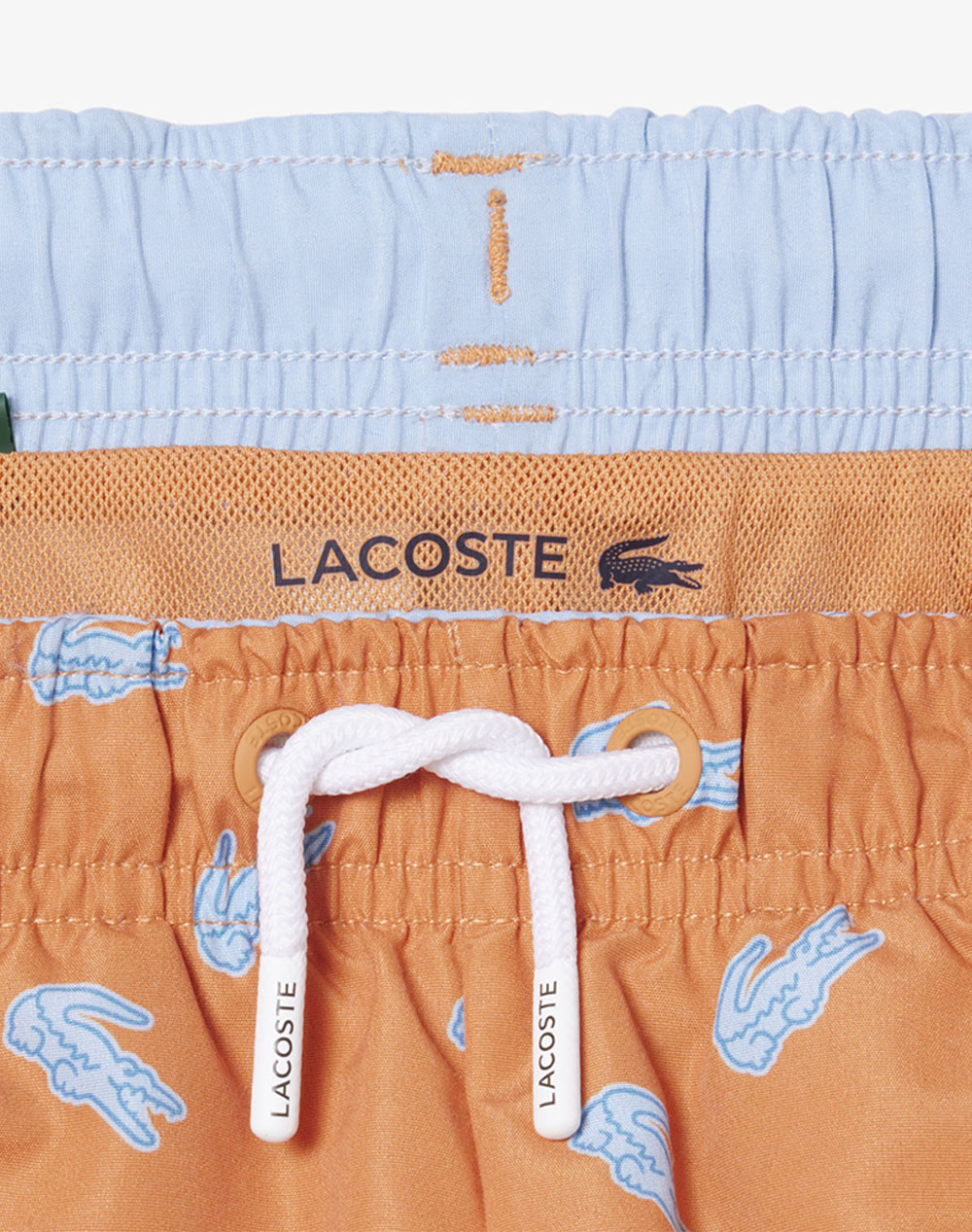 Lacoste Μαγιώ Swimwear 3Mj6925-Iy0 Orange παιδικά Αγόρι εσώρουχα μαγιό Politikos Shop Πολιτικός