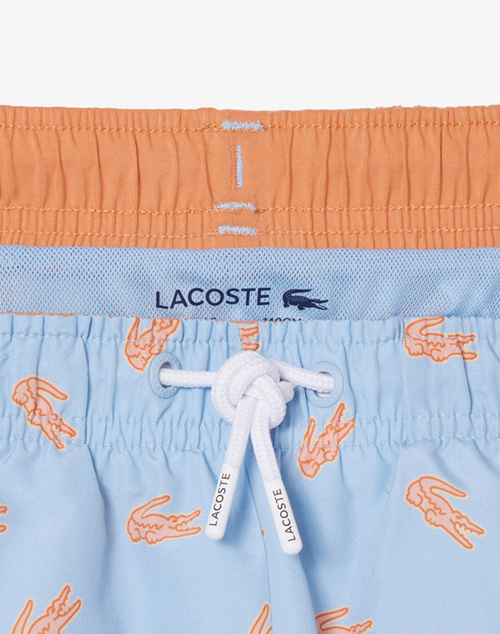 Lacoste Μαγιώ Swimwear 3Mj6909-Hba Lightblue παιδικά Αγόρι εσώρουχα μαγιό Politikos Shop Πολιτικός
