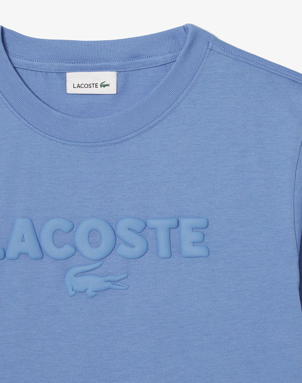 Lacoste Μπλούζα Κμ Tee-Shirt Ss 3Tj6913-776 Blue παιδικά Αγόρι ρούχα μπλούζες Politikos Shop Πολιτικός