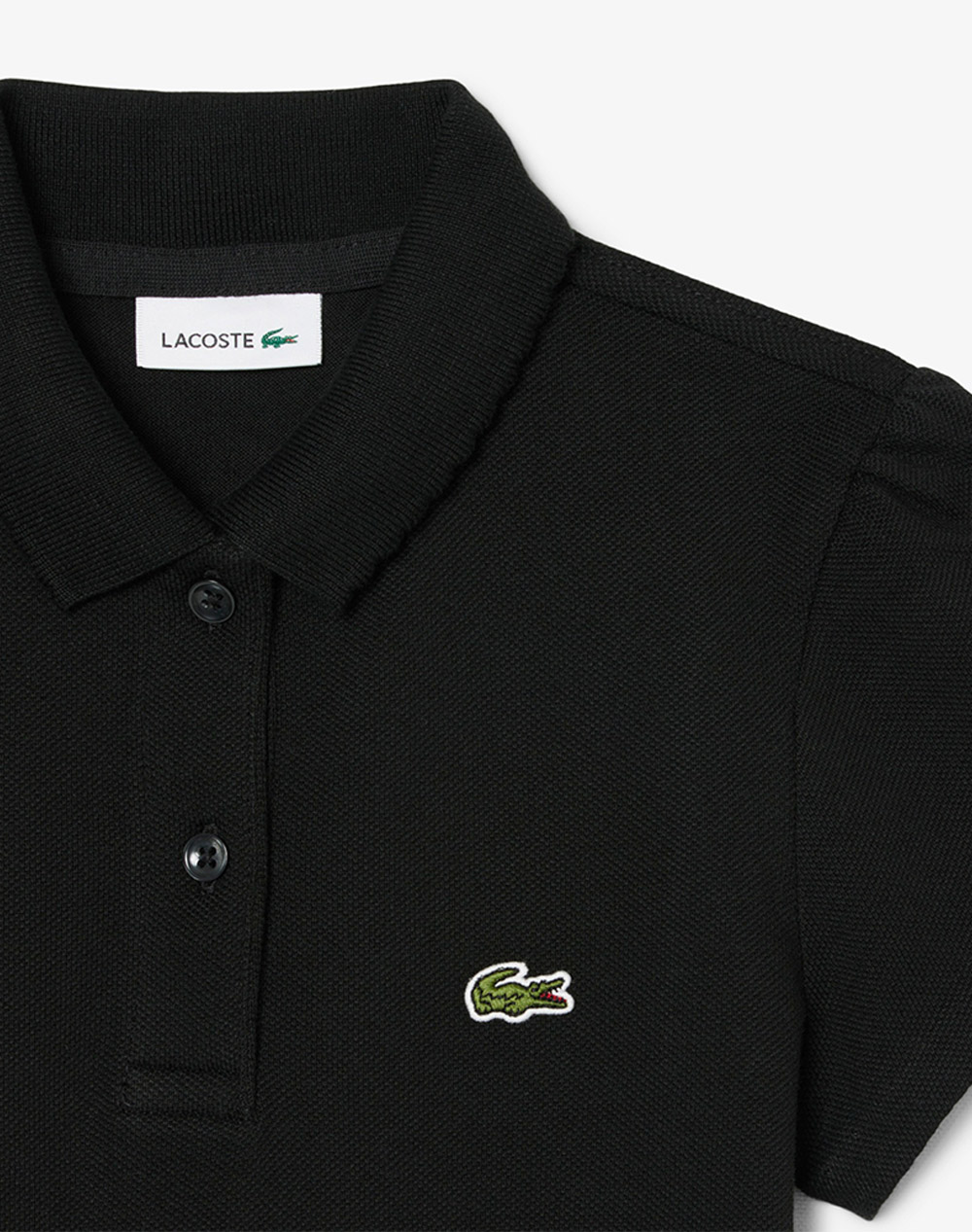 Lacoste Μπλούζα Πολο Κμ Polo Ss 3Pj0953-031 Black παιδικά Κορίτσι ρούχα μπλούζες Politikos Shop Πολιτικός