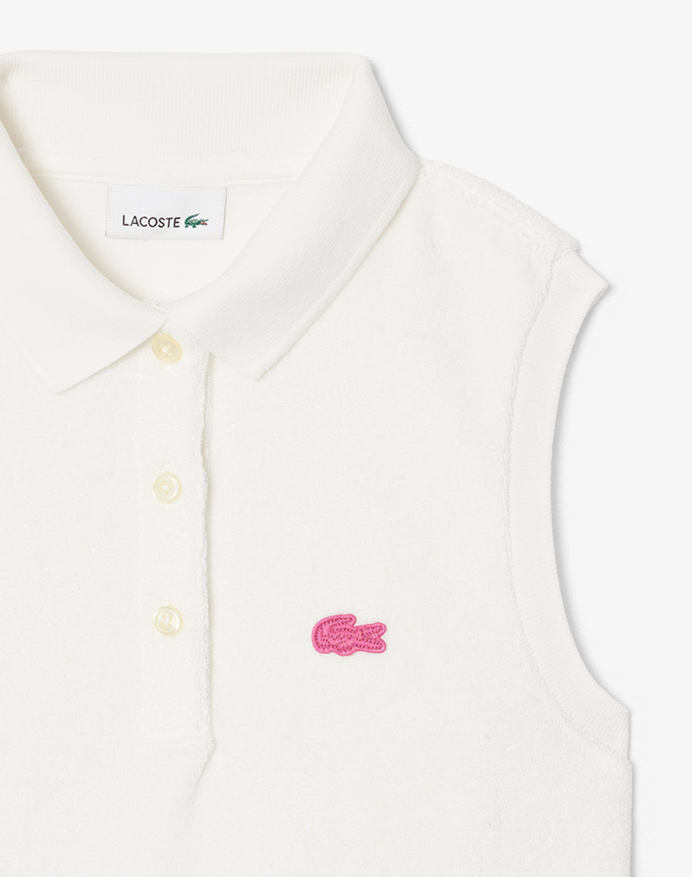 Lacoste Μπλούζα Πολο Χμ Polo Ns 3Dj7311-70V Offwhite παιδικά Κορίτσι ρούχα μπλούζες Politikos Shop Πολιτικός