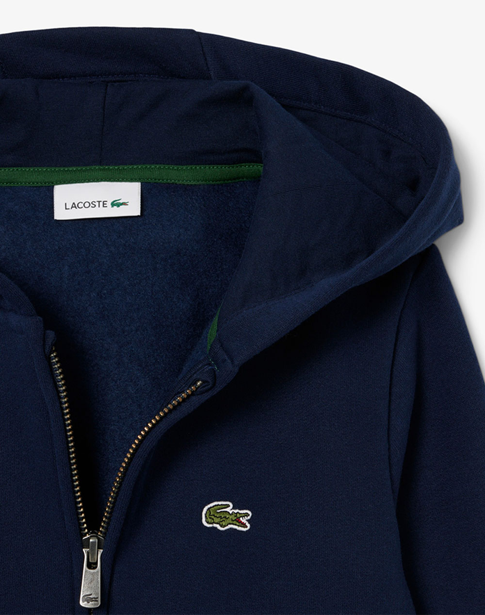 LACOSTE ΖΑΚΕΤΑ ΦΟΥΤΕΡ ΜΜ CORE FLEECE FULL ZIP HOODIE 3SJ0936-166 DarkBlue φωτογραφία
