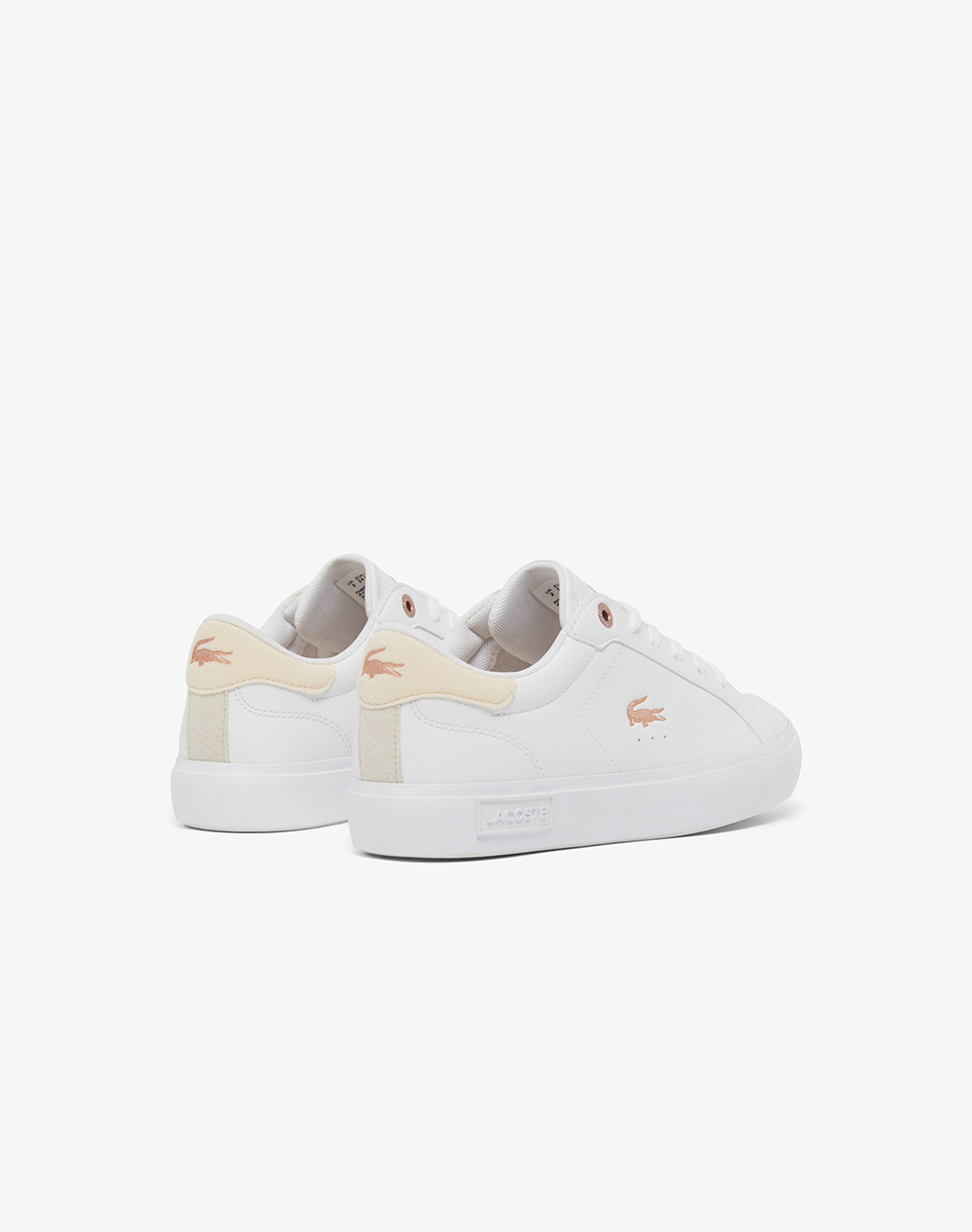 Lacoste Παπούτσια Παιδικά Powercourt 1265 37-51Suj00161Y9-0000 White παιδικά Κορίτσι παπούτσια Sneakers Politikos Shop Πολιτικός