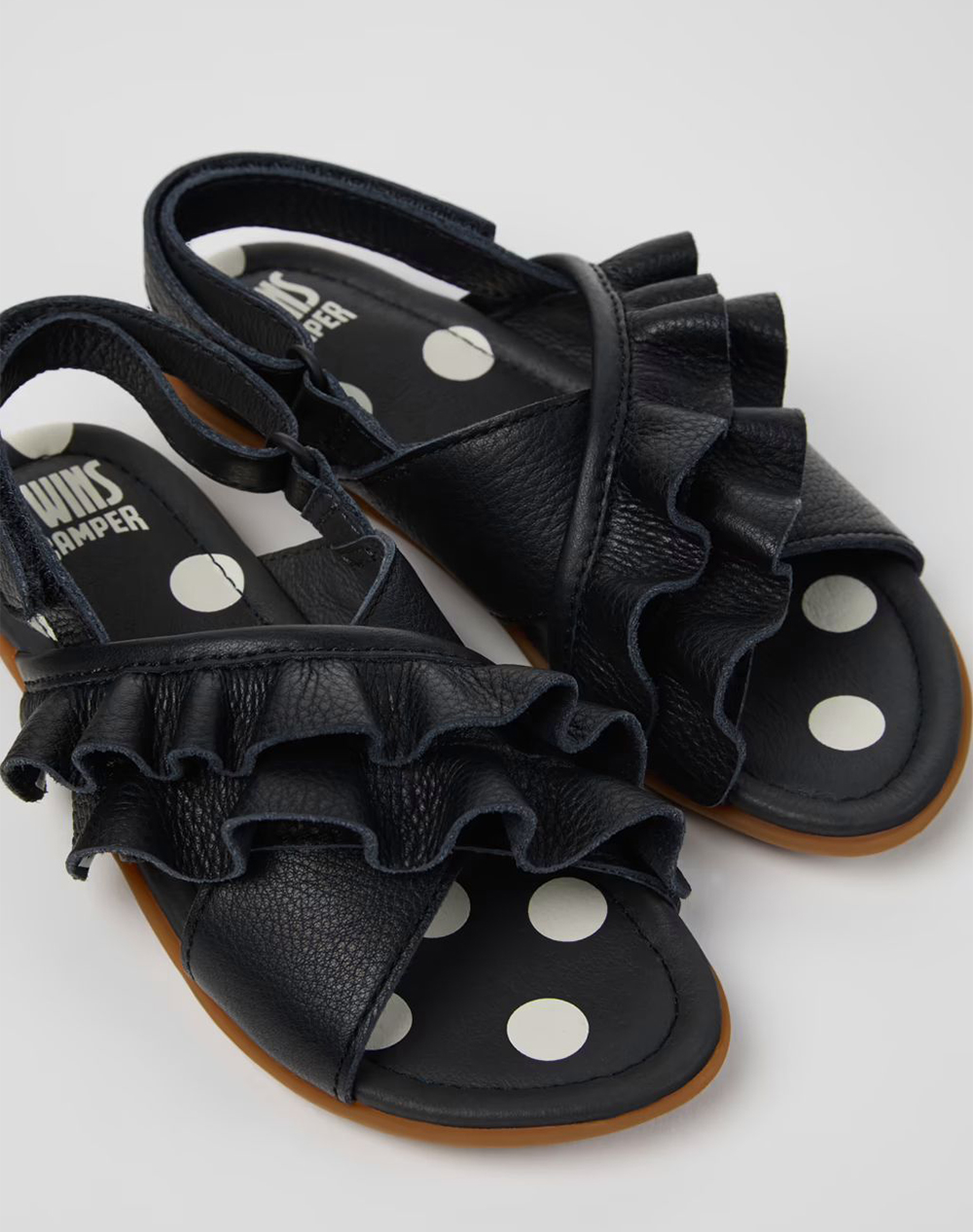 CAMPER Sella Negro/Dansand Abeja K800677-003-28-34-003 Black φωτογραφία