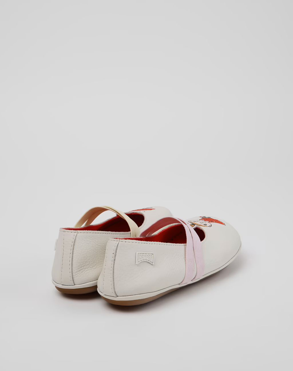 Camper Sella Houston Little My Kito Abeja K800699-001-28-34-001 White παιδικά Κορίτσι παπούτσια Flat Politikos Shop Πολιτικός