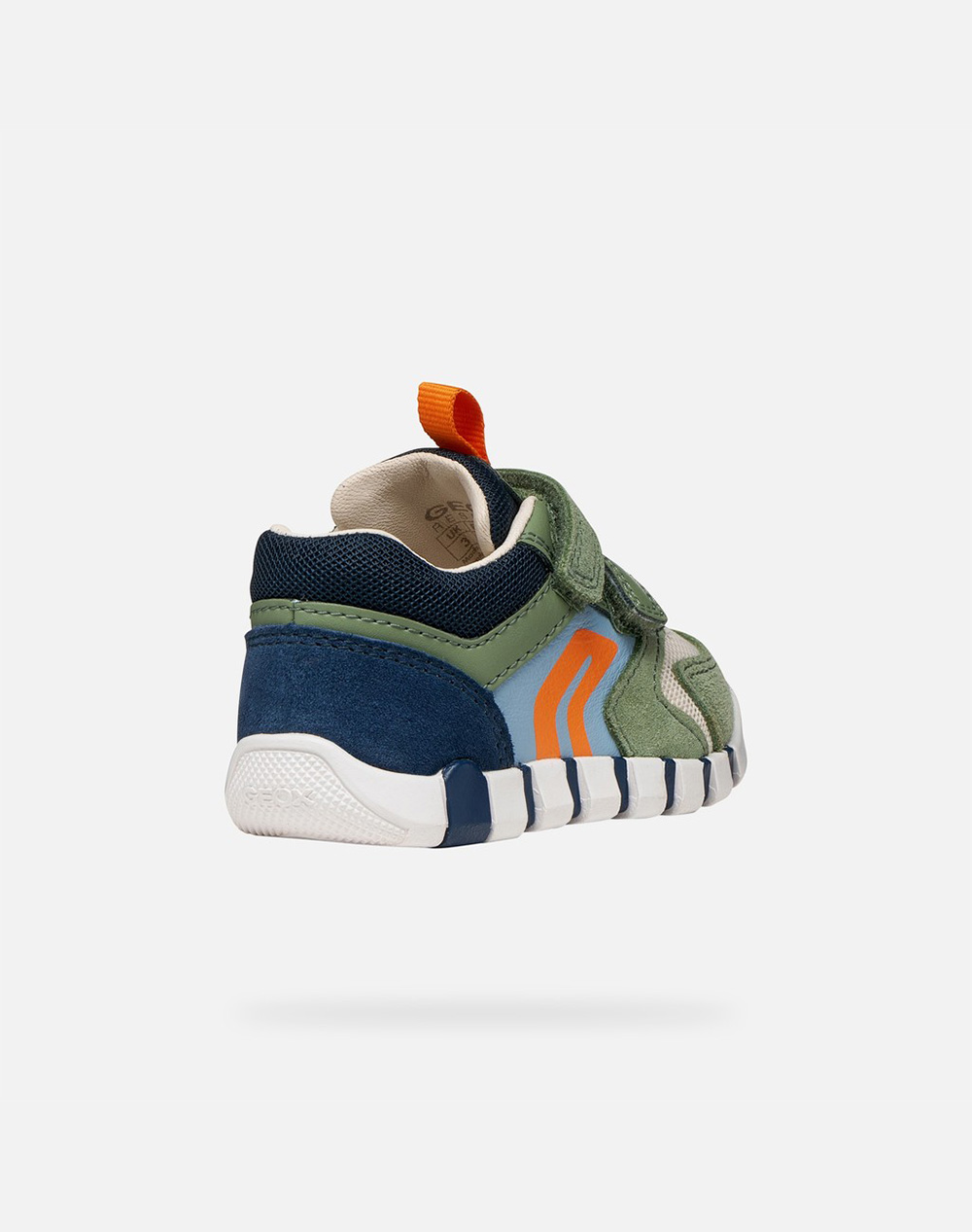 Geox B Iupidoo D - Suede+Mesh B3555D02214Cd3F4-Cd3F4 Mixed παιδικά Αγόρι παπούτσια Sneakers Politikos Shop Πολιτικός