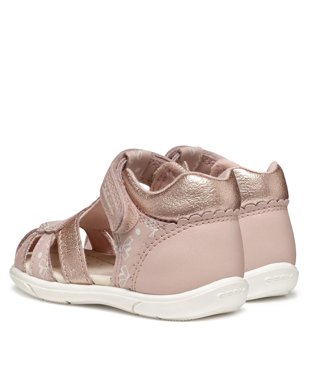 Geox B Sandal Zapito A - Synt Lea B556Fa000Bcc8172-C8172 Lightpink παιδικά Κορίτσι παπούτσια Flat Politikos Shop Πολιτικός
