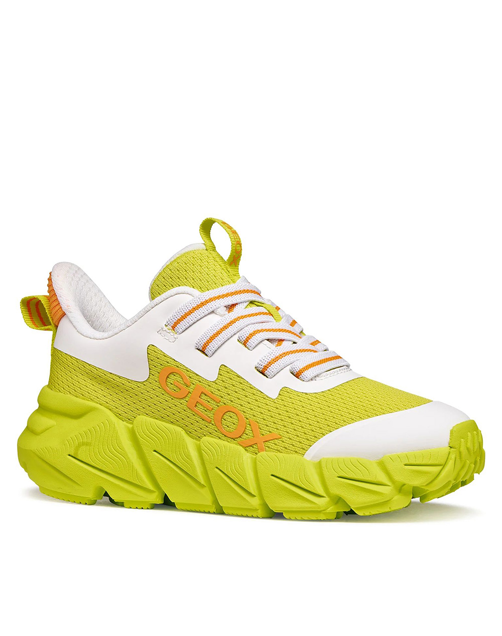 GEOX J FLEXYPER FAST A - MESH+TPU J46N1A0149JC0206 28-35-C0206 Lime φωτογραφία