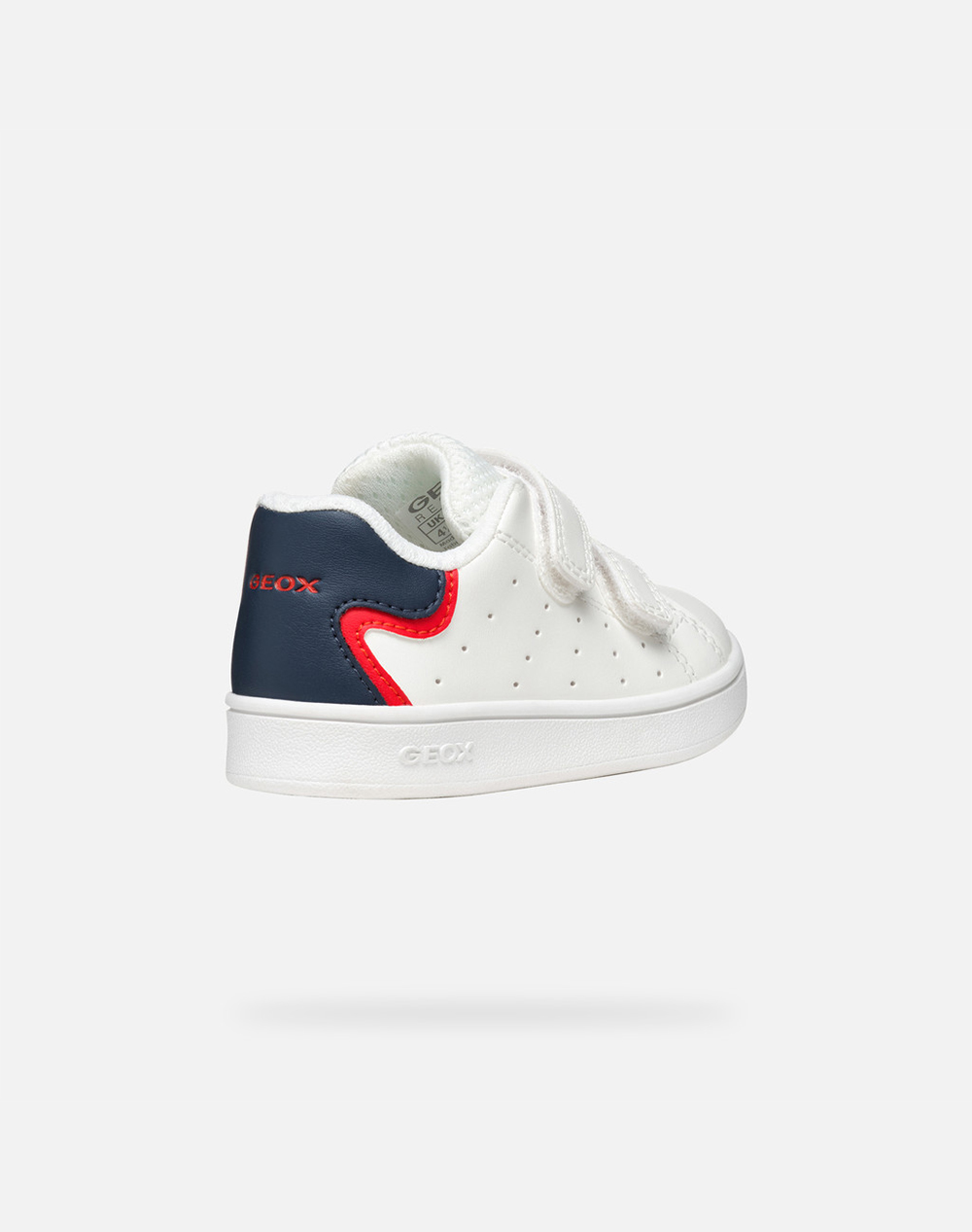 Geox B Eclyper A - Synt Lea B365La000Bcc0653-C0653 White παιδικά Αγόρι παπούτσια Sneakers Politikos Shop Πολιτικός
