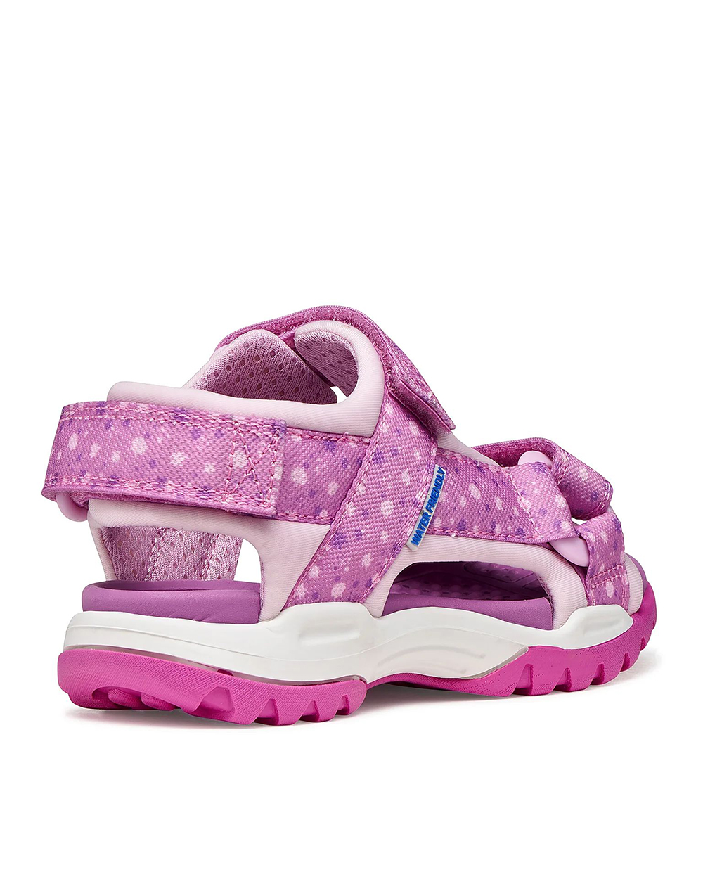 Geox J Borealis G A - Elast+Pr Tex J550Wa015Anc8215 28-35-C8215 Pink παιδικά Κορίτσι παπούτσια Flat Politikos Shop Πολιτικός