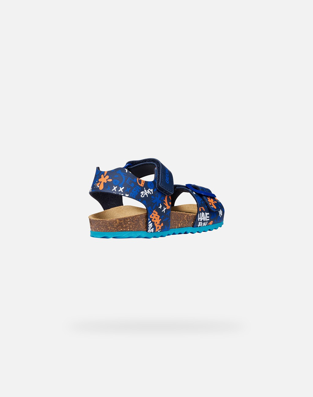 Geox J Ghita B - Prn Gbk+Gbk J028Lb06A54C0693 28-35-C0693 Navyblue παιδικά Αγόρι παπούτσια Flat Politikos Shop Πολιτικός