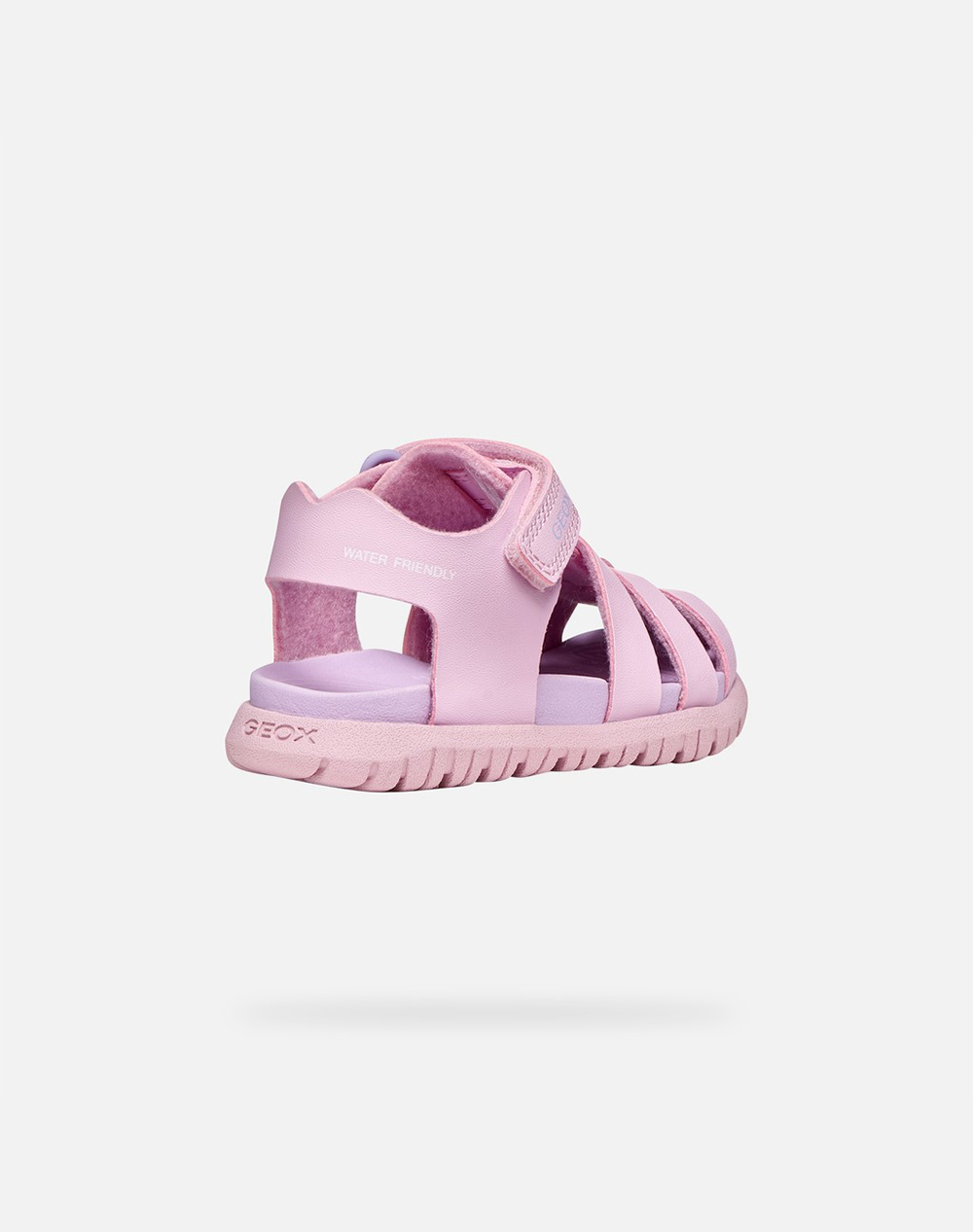 Geox B Sandal Fusbetto A - Synt Lea B556Ba000Bcc8842-C8842 Lilac παιδικά Κορίτσι παπούτσια Flat Politikos Shop Πολιτικός