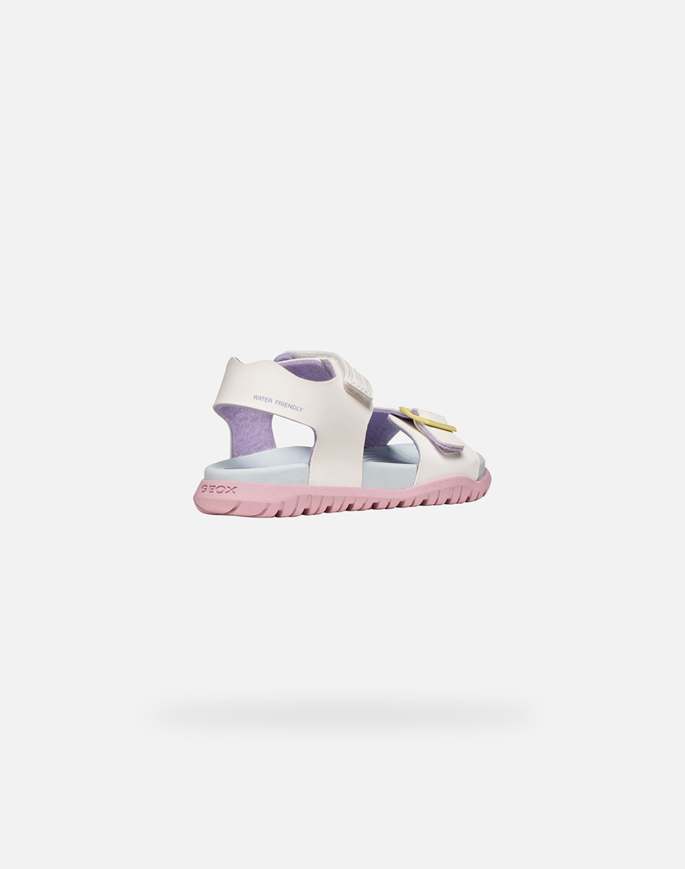 Geox J Sandal Fusbetto G A - Synt J35Hqa000Bcc0653 28-35-C0653 Multi παιδικά Κορίτσι παπούτσια Flat Politikos Shop Πολιτικός
