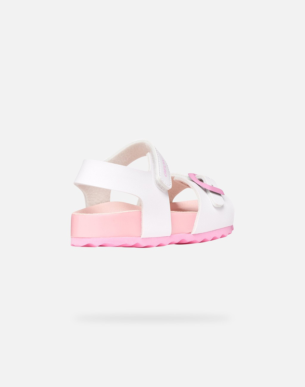 Geox B Sandal Chalki B652Ra000Bcc0406 24-27-C0406 White παιδικά Κορίτσι παπούτσια Flat Politikos Shop Πολιτικός